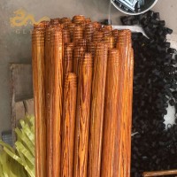 Wholesale Wooden Sticks  PVC Cover Wooden Broom Poles